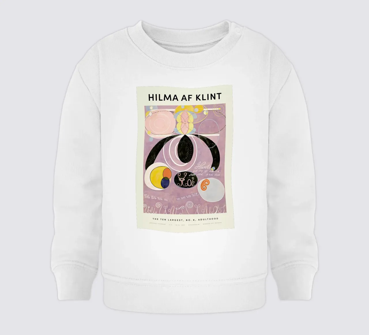 Hilma af Klint - The Ten Largest, No. 6 felpa neonato da Vintage by JUNIQE