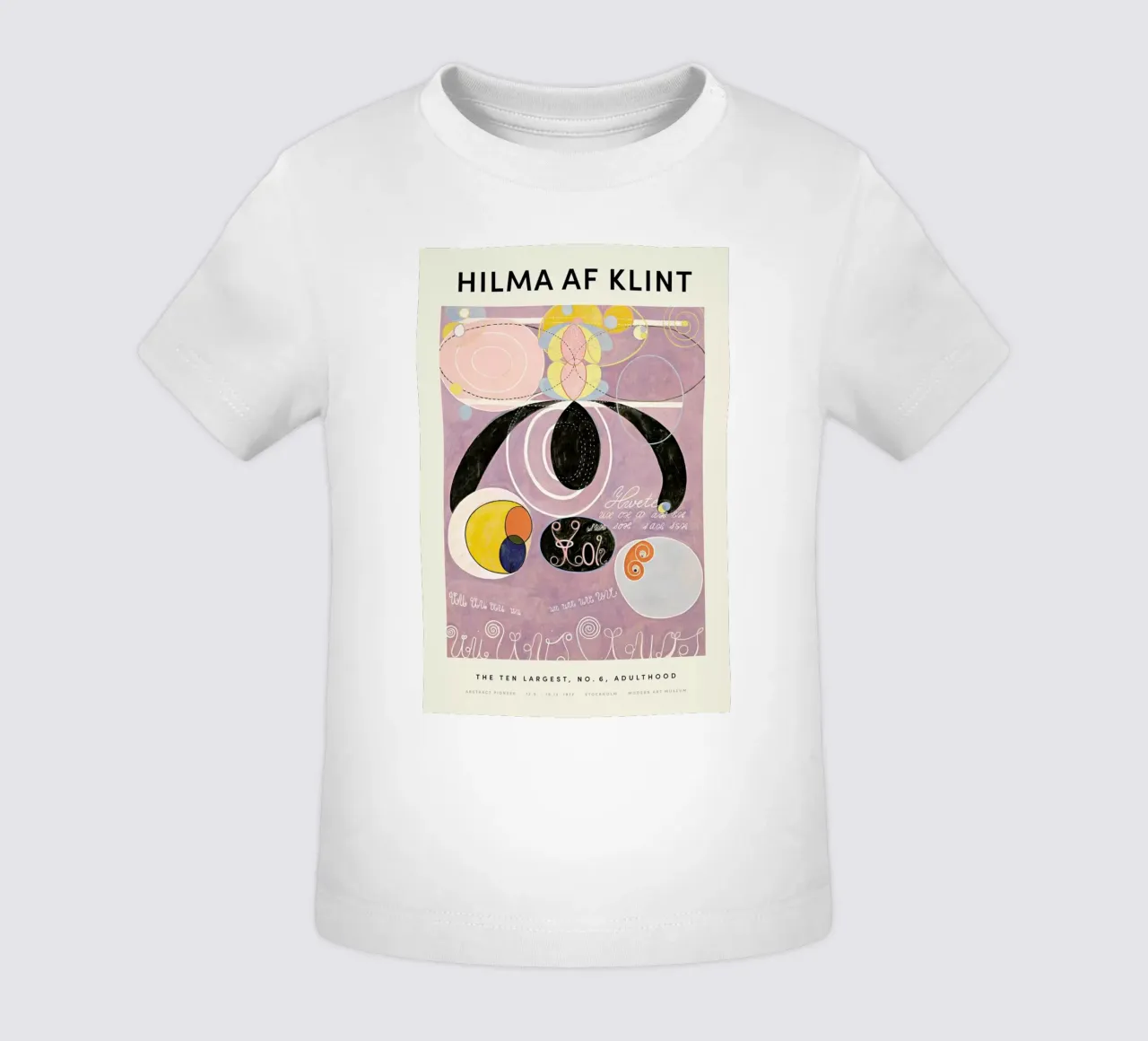 Hilma af Klint - The Ten Largest, No. 6 maglietta neonato da Vintage by JUNIQE