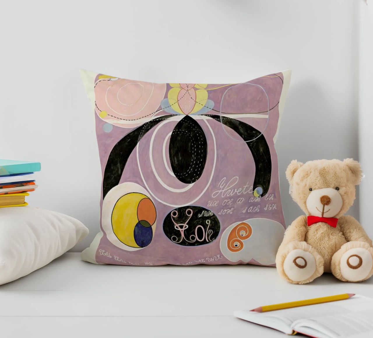 Hilma af Klint - The Ten Largest, No. 6 cuscino da Vintage by JUNIQE