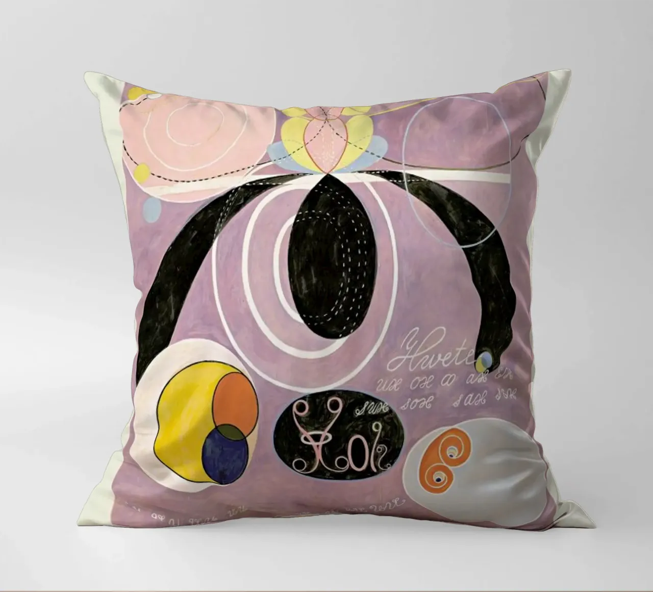 Hilma af Klint - The Ten Largest, No. 6 decorative cushion by Vintage by JUNIQE