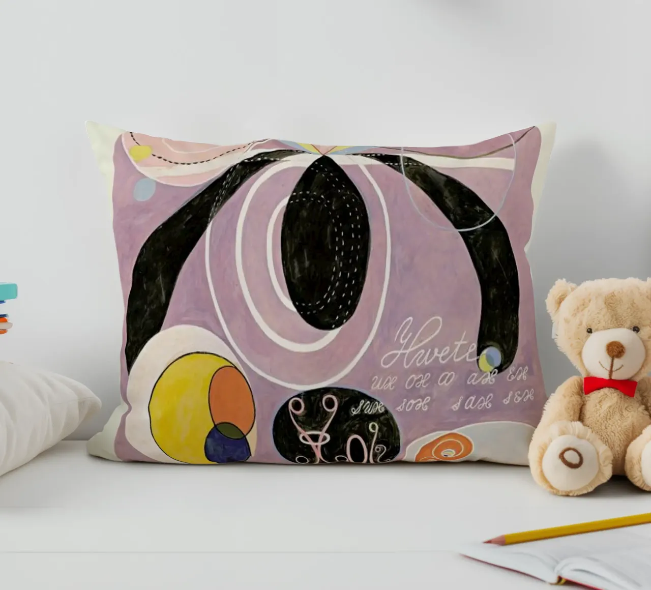 Hilma af Klint - The Ten Largest, No. 6 decorative cushion by Vintage by JUNIQE