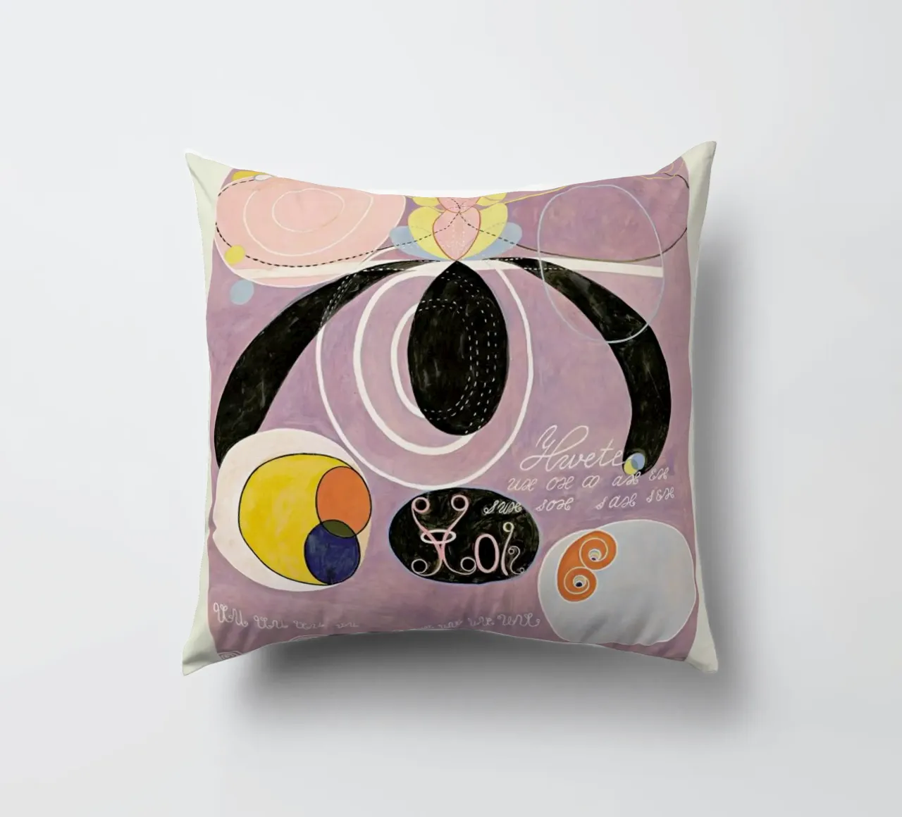 Hilma af Klint - The Ten Largest, No. 6 decorative cushion by Vintage by JUNIQE