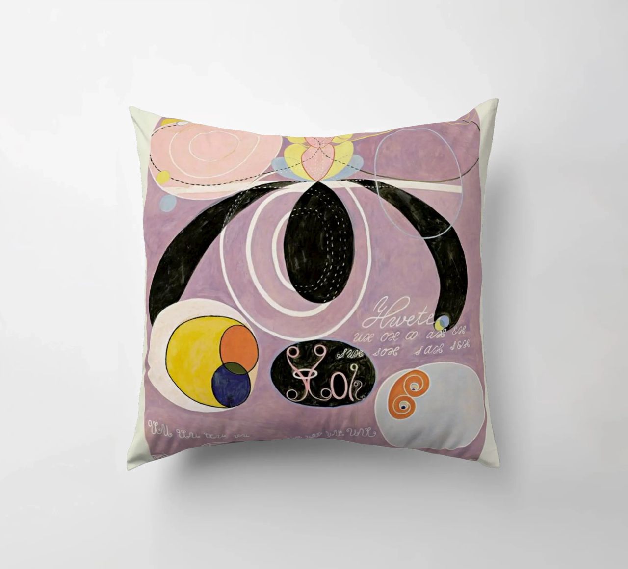 Hilma af Klint - The Ten Largest, No. 6 cuscino da Vintage by JUNIQE