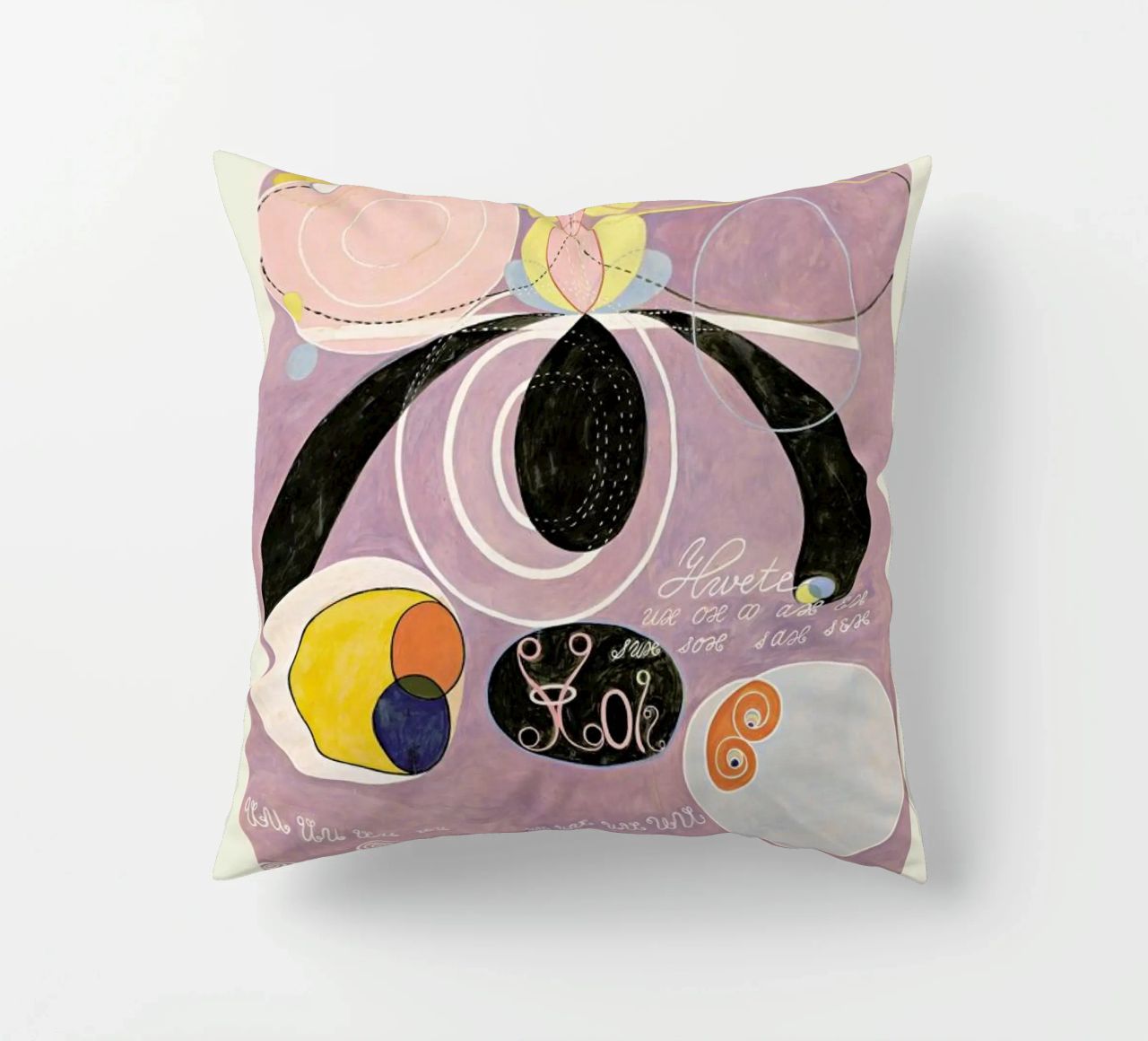 Hilma af Klint - The Ten Largest, No. 6 cuscino da Vintage by JUNIQE