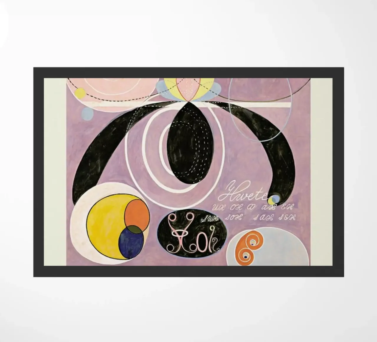 Hilma af Klint - The Ten Largest, No. 6 doormat by Vintage by JUNIQE