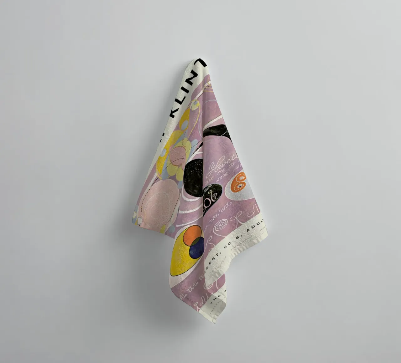 Hilma af Klint - The Ten Largest, No. 6 toalla de baño de Vintage by JUNIQE