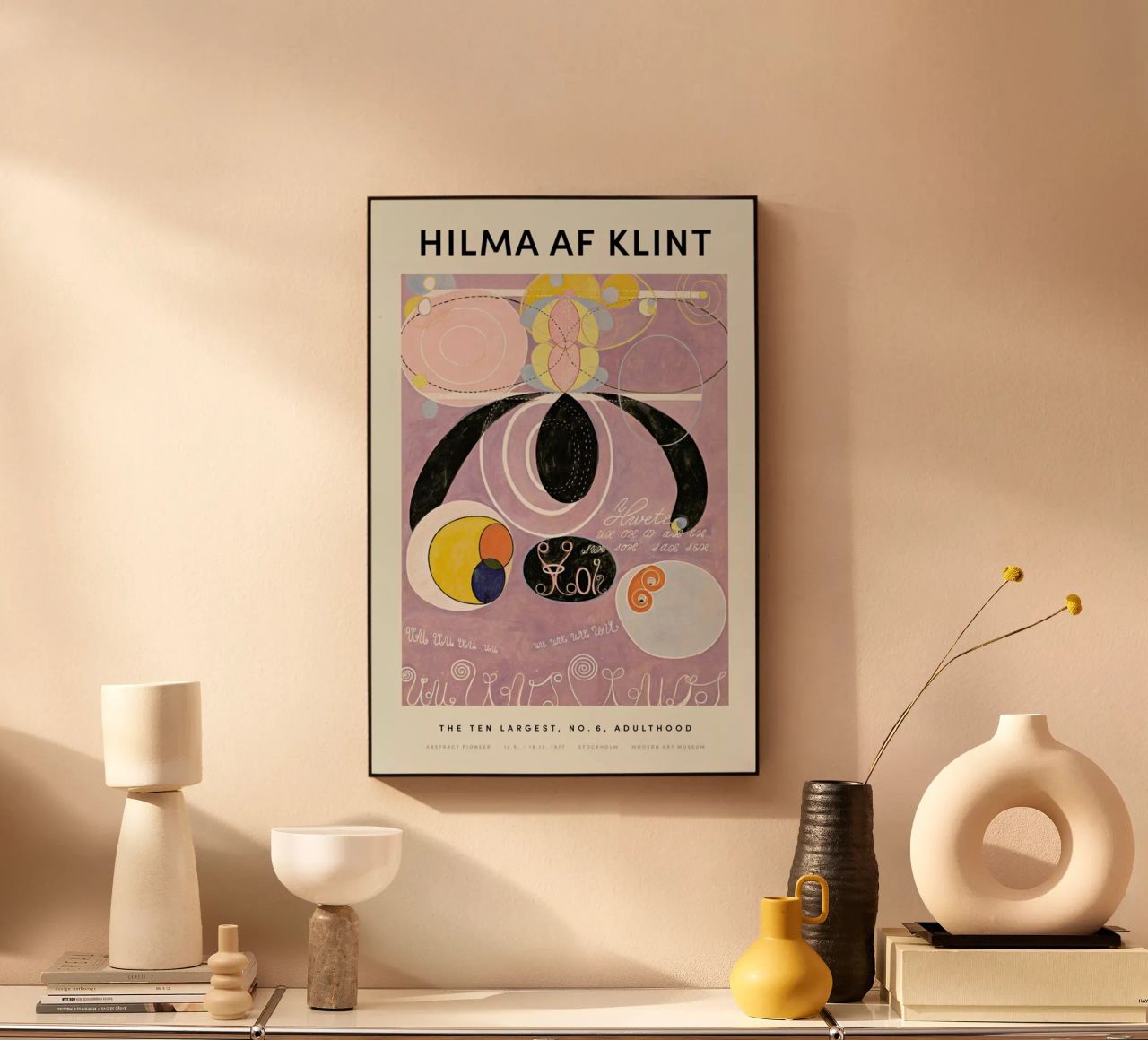 Hilma af Klint - The Ten Largest, No. 6 plexiglass da Vintage by JUNIQE