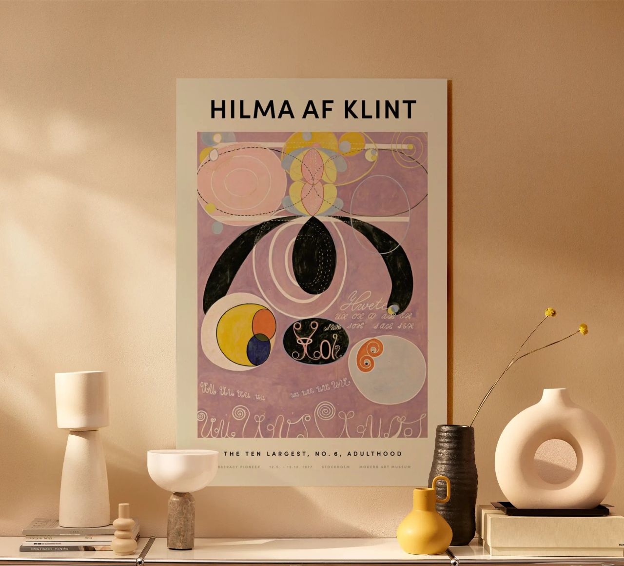 Hilma af Klint - The Ten Largest, No. 6 plexiglass da Vintage by JUNIQE