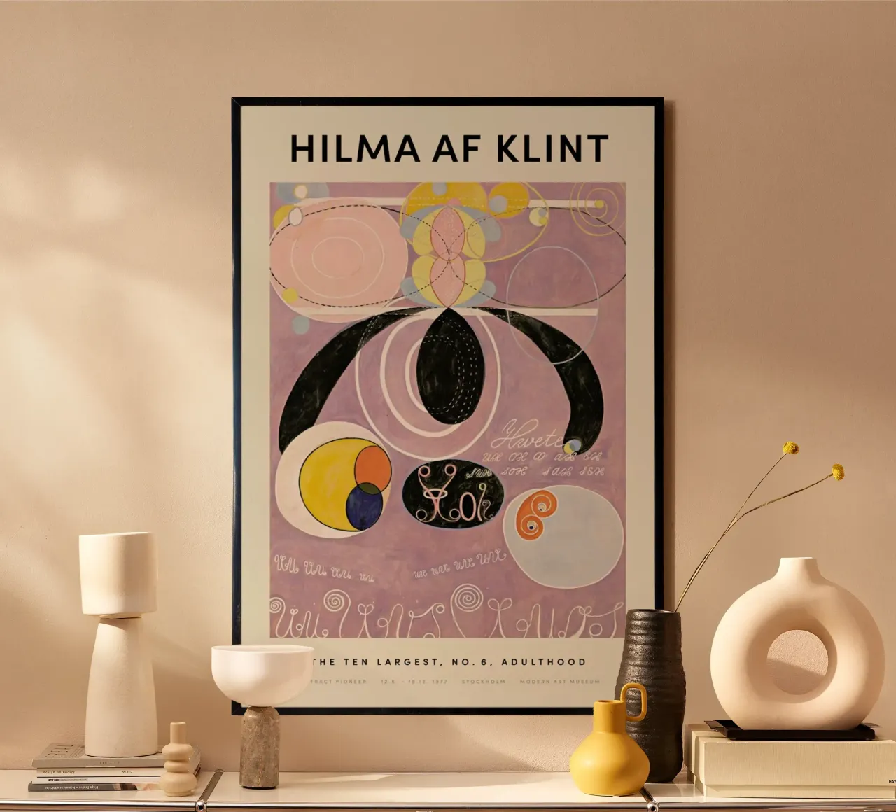 Hilma af Klint - The Ten Largest, No. 6 hahnemühle de Vintage by JUNIQE