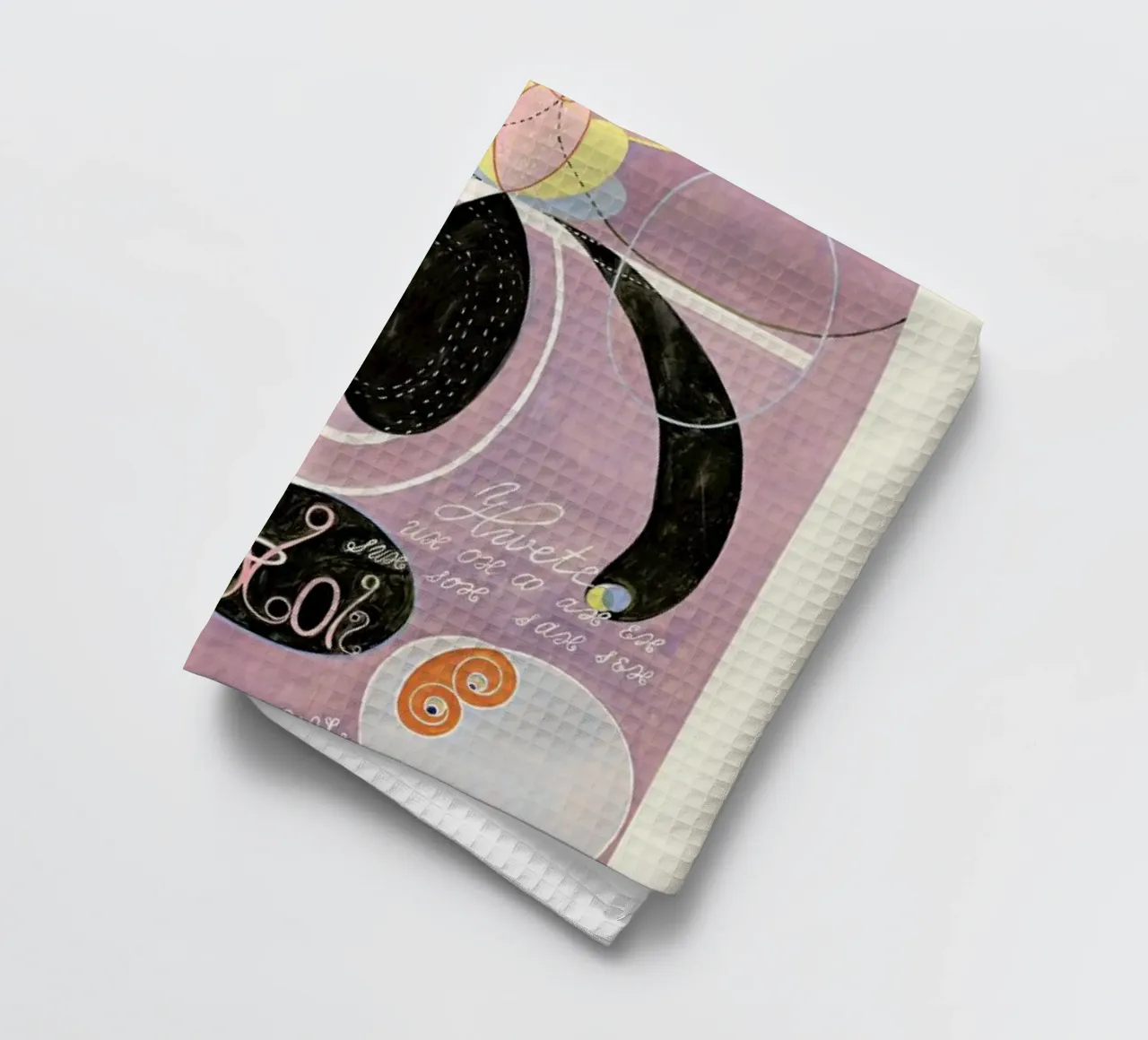 Hilma af Klint - The Ten Largest, No. 6 paño de cocina de Vintage by JUNIQE
