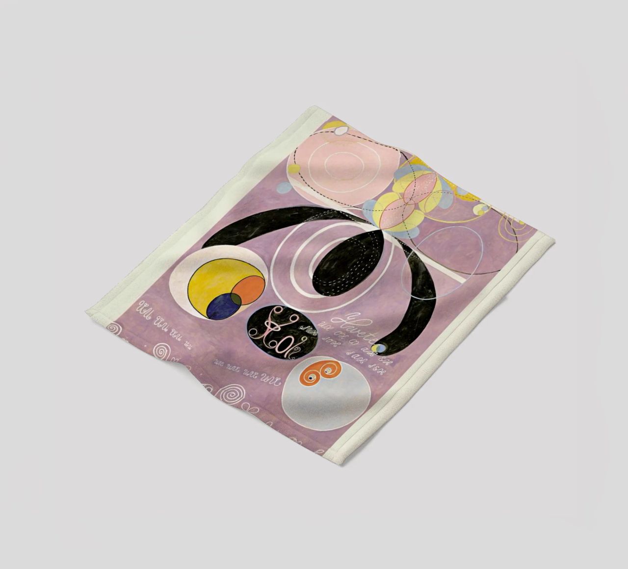 Hilma af Klint - The Ten Largest, No. 6 coperta in pile da Vintage by JUNIQE