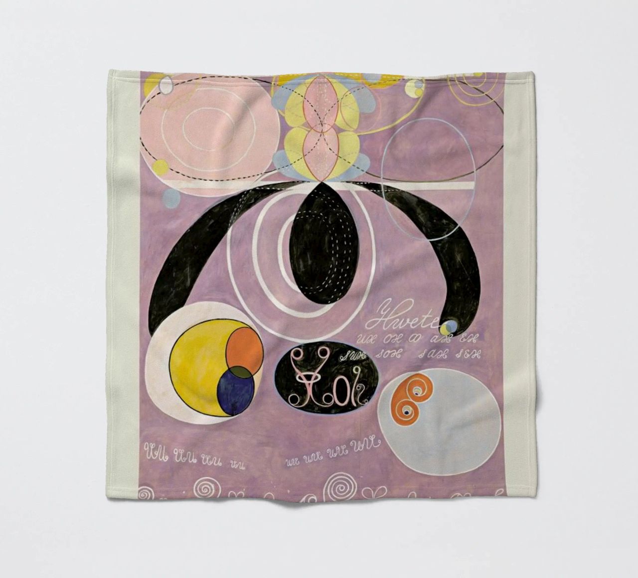 Hilma af Klint - The Ten Largest, No. 6 coperta in pile da Vintage by JUNIQE