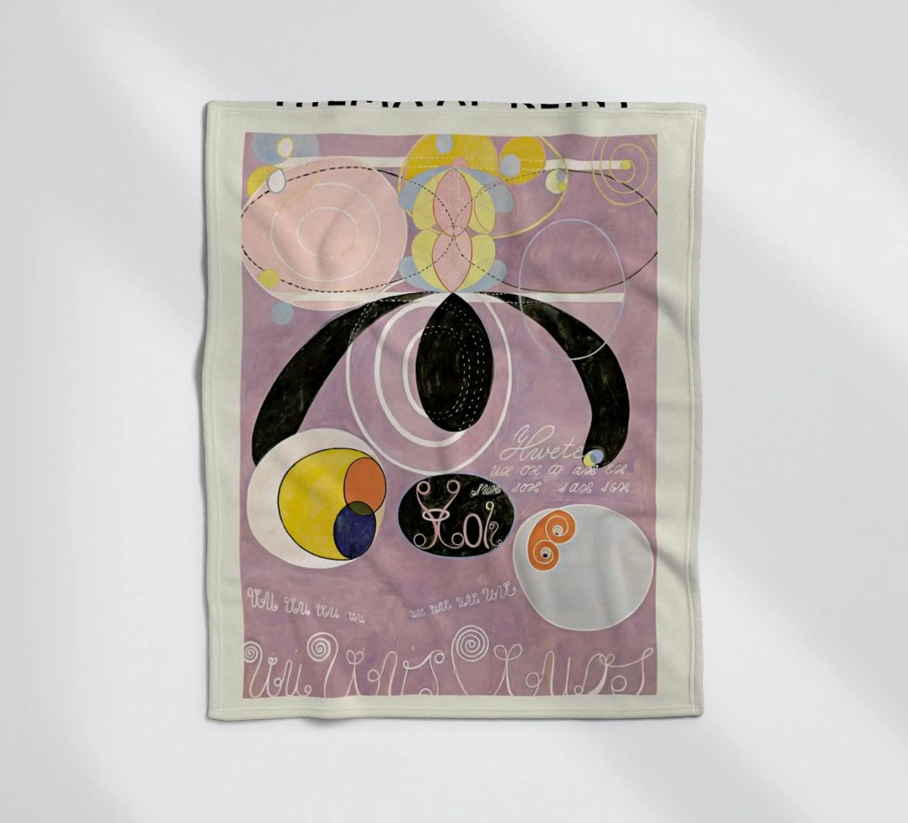 Hilma af Klint - The Ten Largest, No. 6 coperta in pile da Vintage by JUNIQE