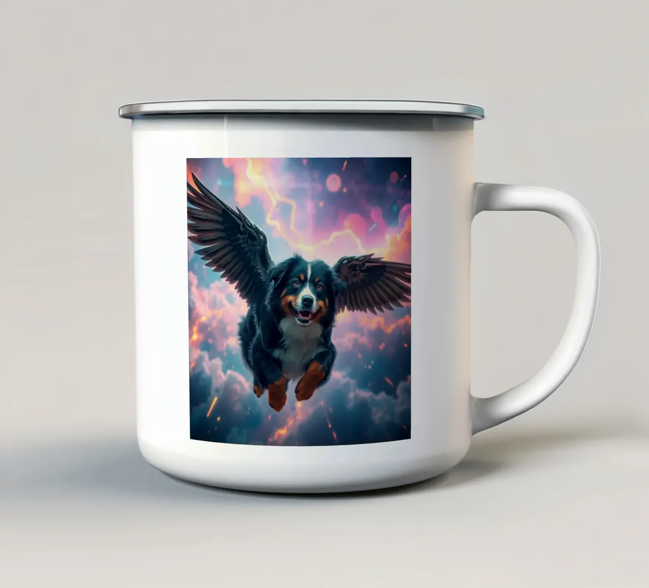 Un angelo del cielo #36 tazza in smalto da Yumis.Beargang.and.Me