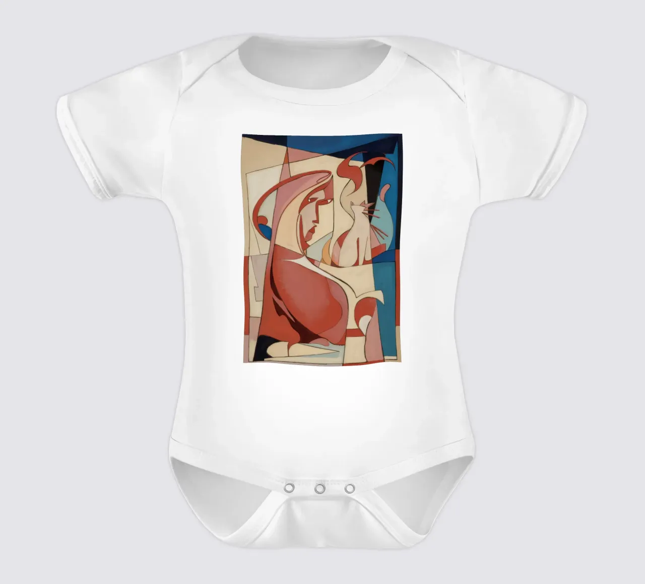 Momento di tenerezza body neonato maniche corte da Crimson Whisper