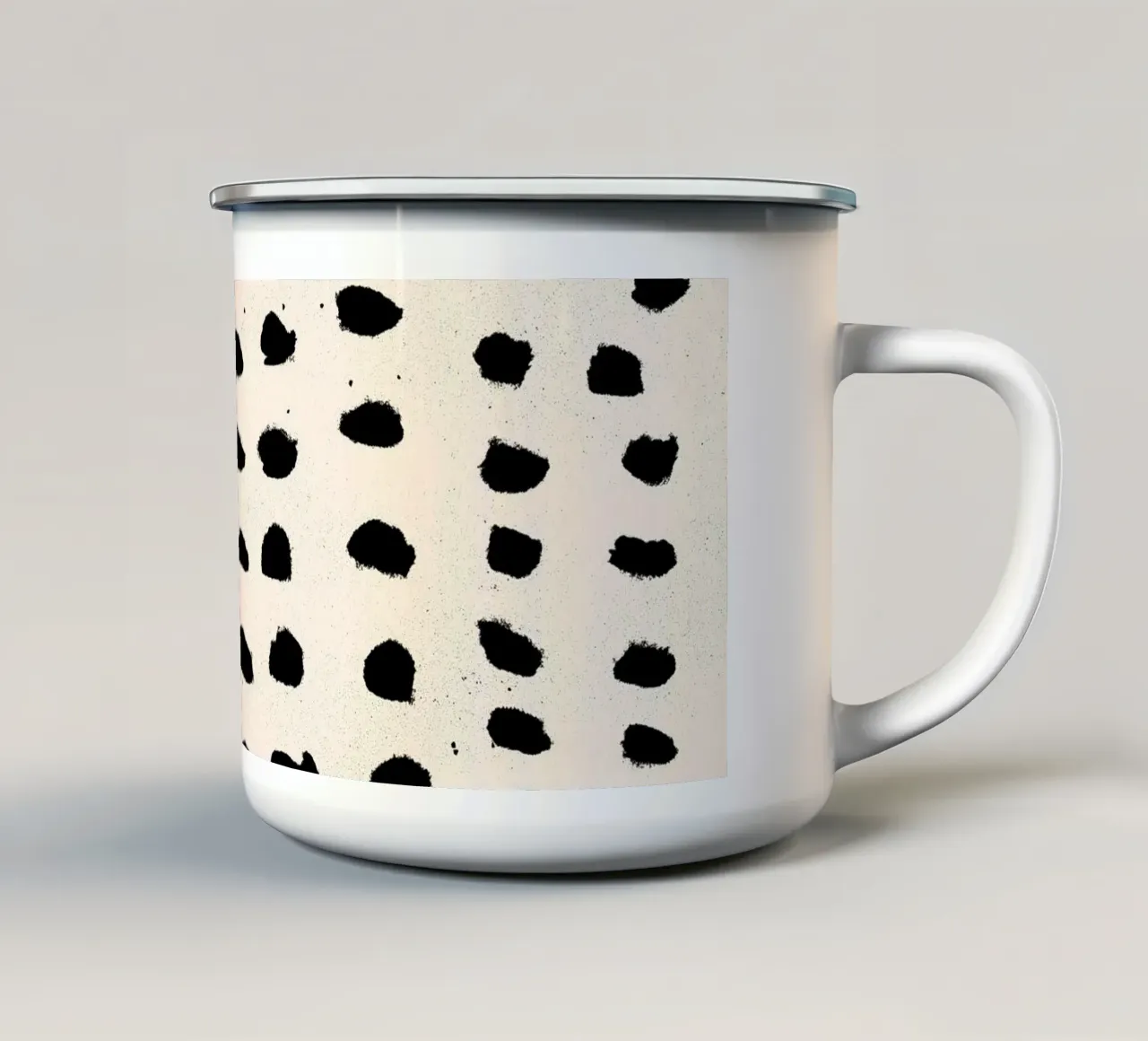 Serie minimalista no.8 tazza in smalto da Froilein Juno