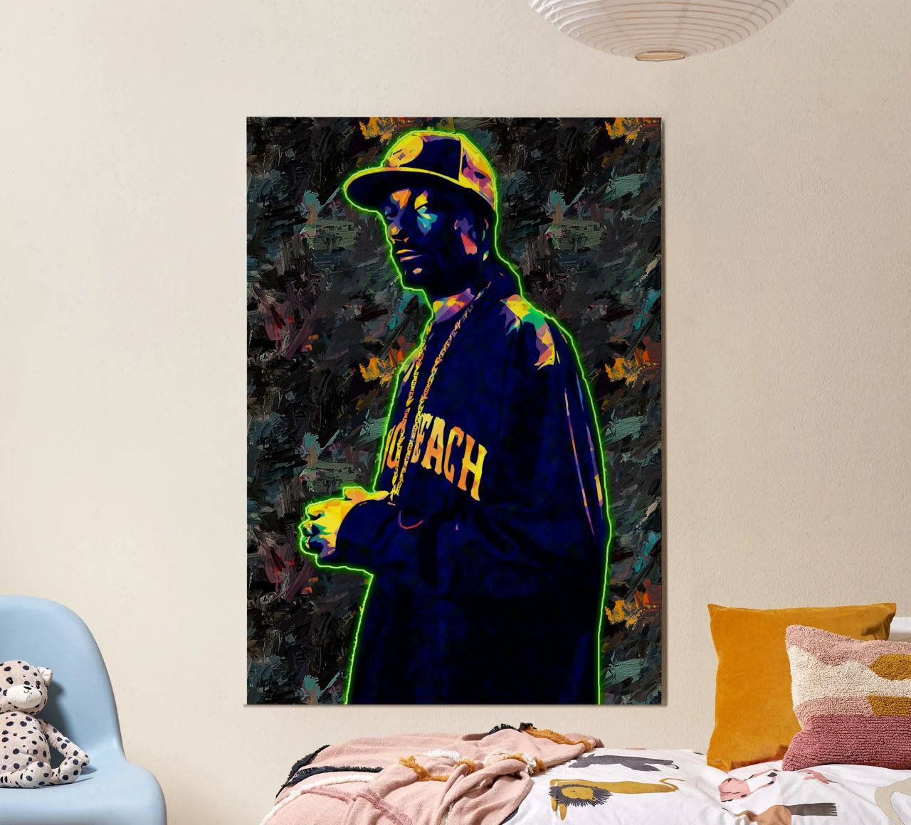 Snoop Neon Dogg Poster von neonartroom