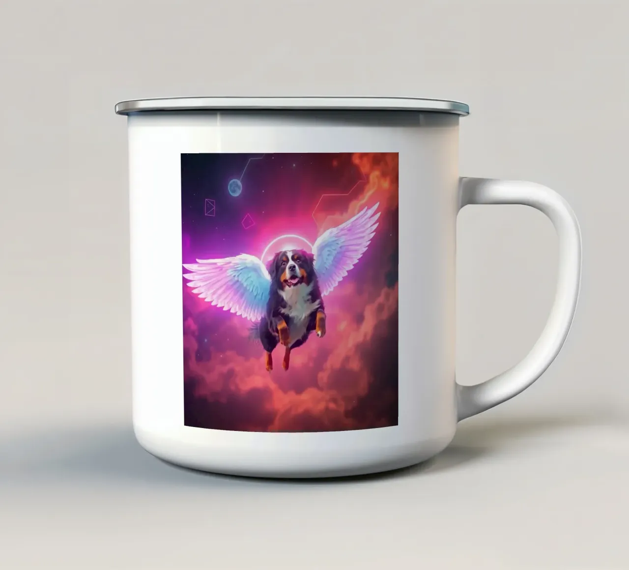 Un angelo del cielo #38 tazza in smalto da Yumis.Beargang.and.Me