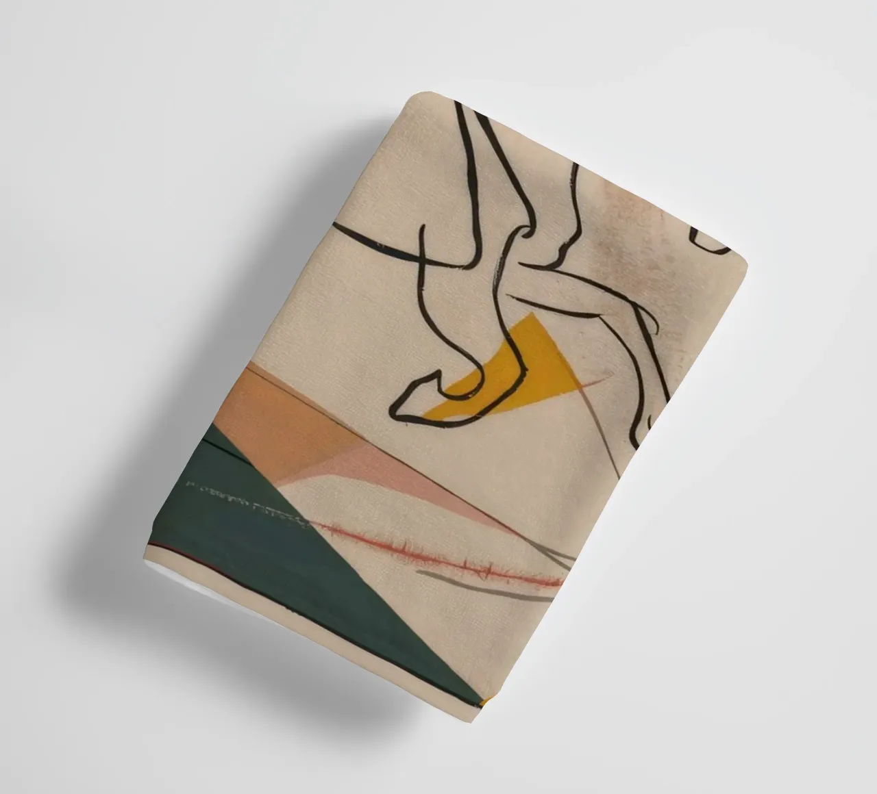 Dynamic Artistic Motion towel by Crimson Whisper