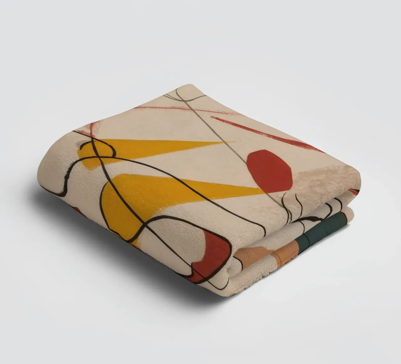 Dynamic Artistic Motion towel by Crimson Whisper