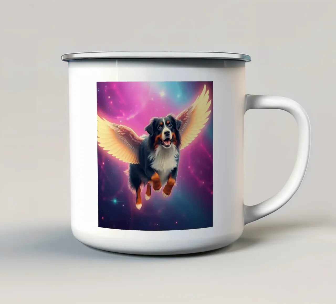 Un angelo del cielo #40 tazza in smalto da Yumis.Beargang.and.Me