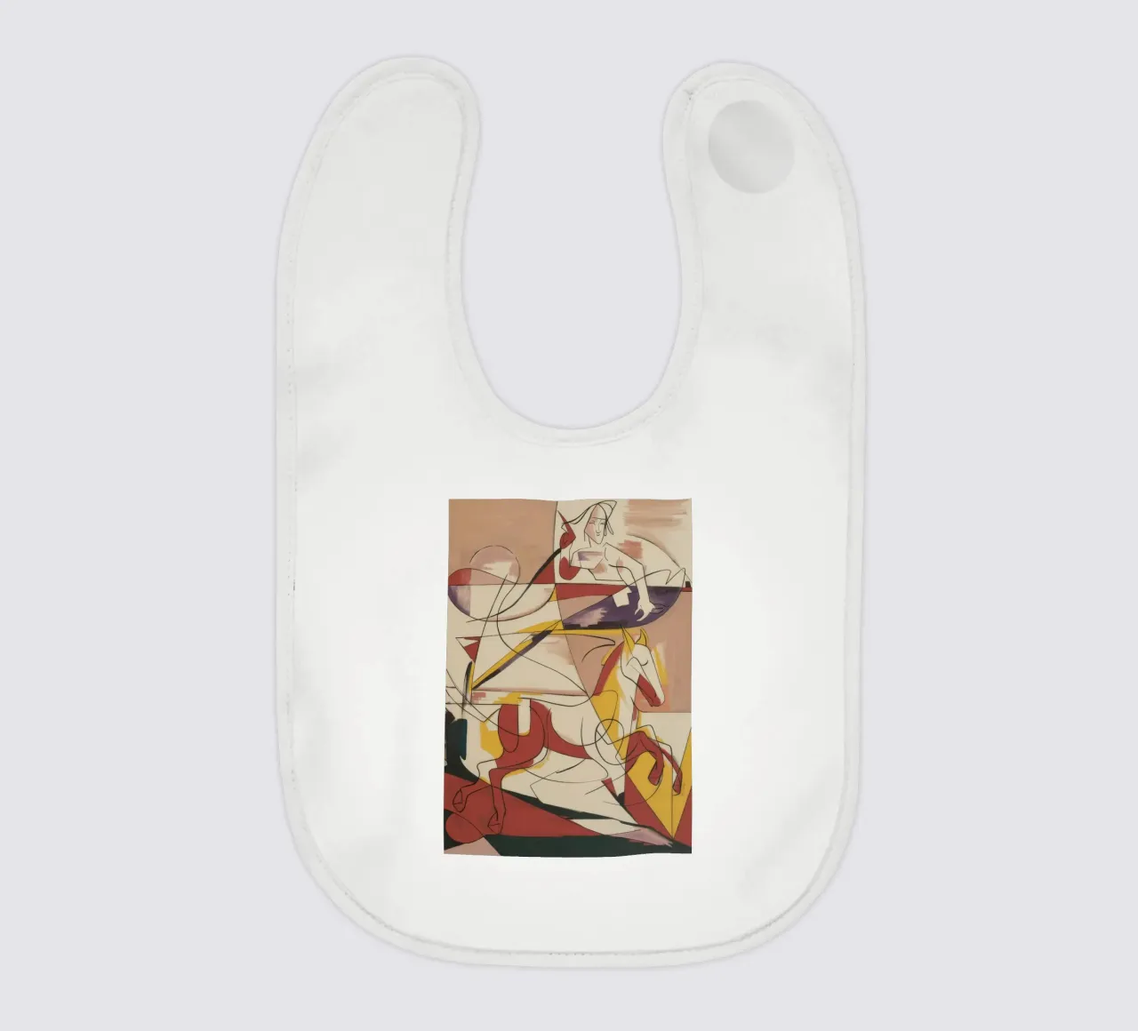 Energetic Creative Expression baby bib by Crimson Whisper