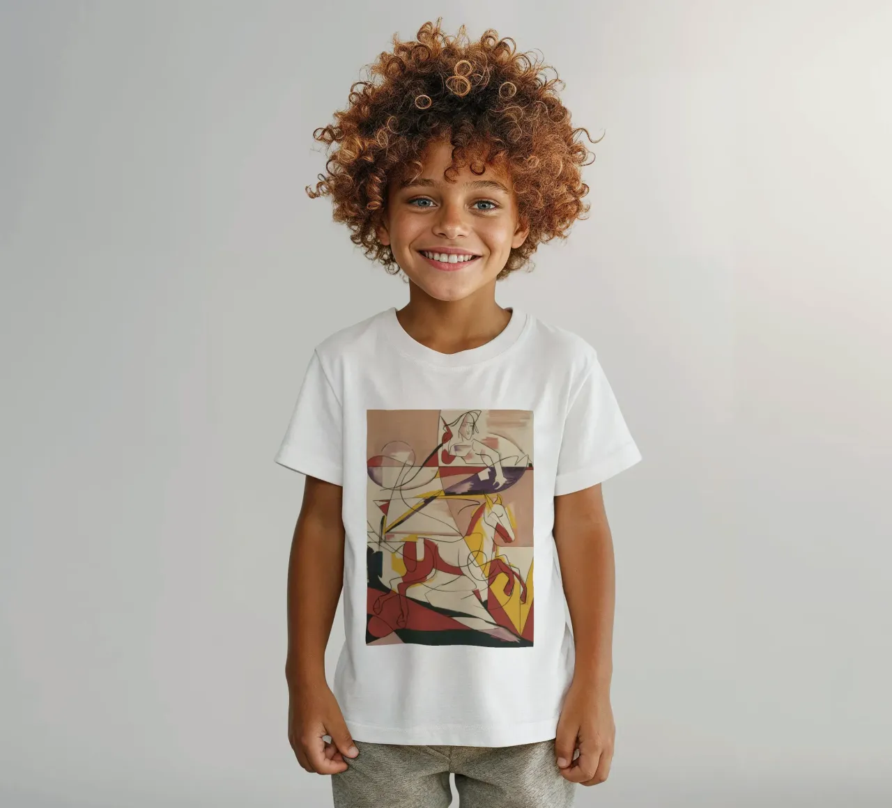 Espressione creativa energica t-shirt bambini da Crimson Whisper