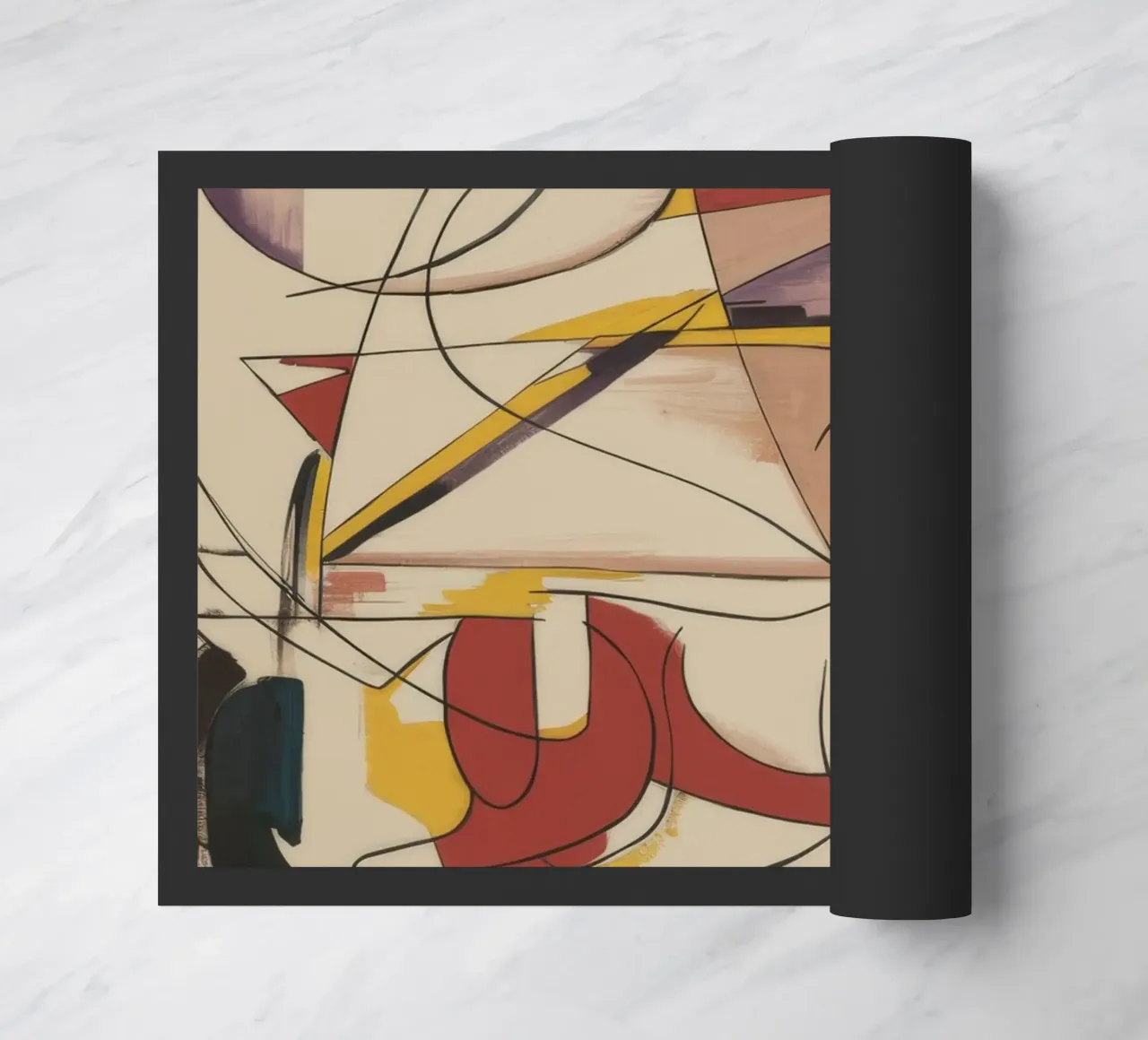 Energetic Creative Expression doormat by Crimson Whisper