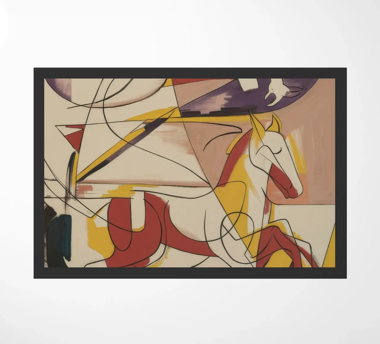 Energetic Creative Expression doormat by Crimson Whisper