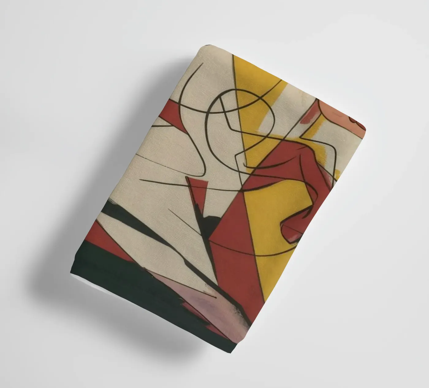 Energetic Creative Expression towel by Crimson Whisper