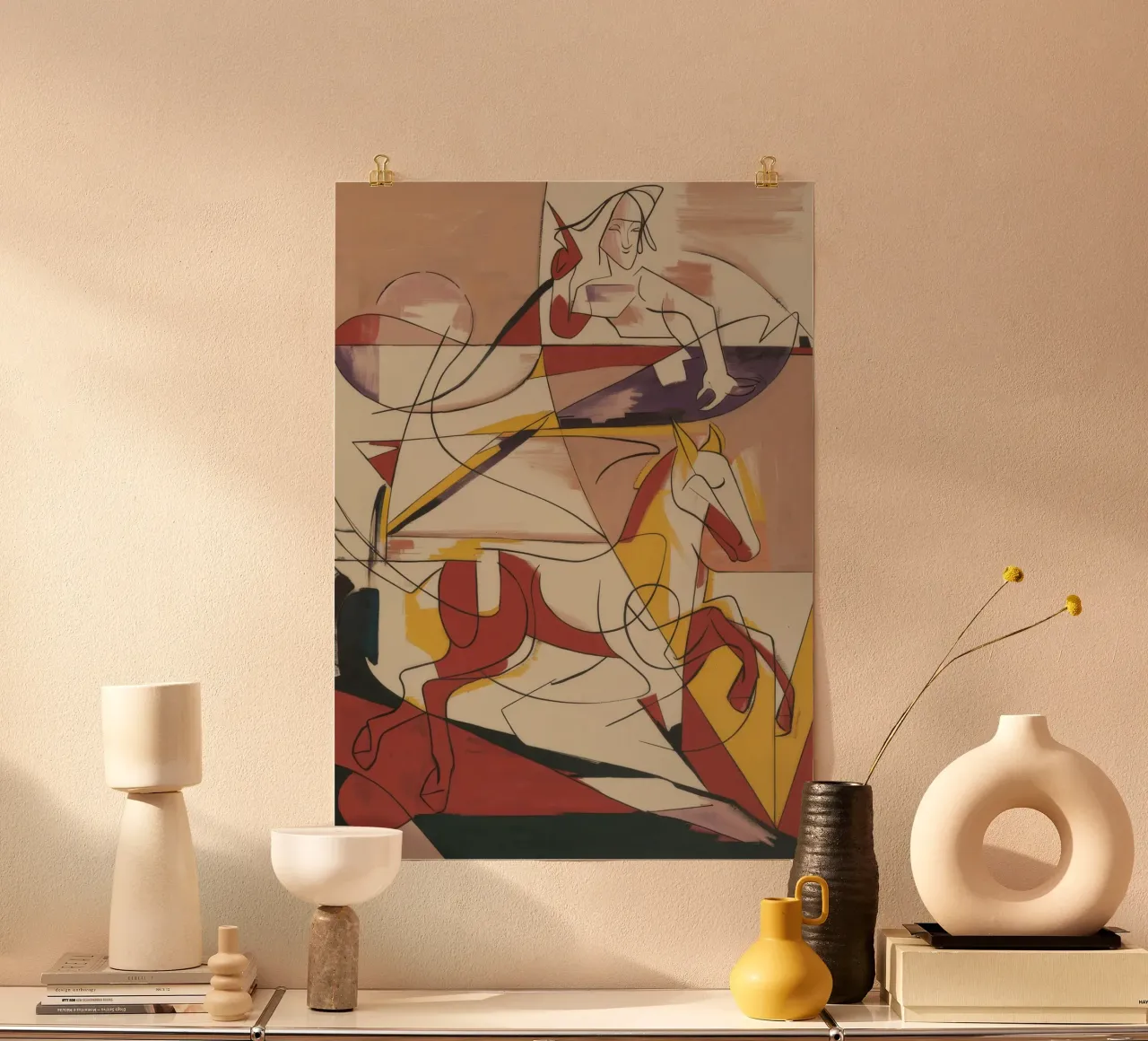 Energetic Creative Expression poster by Crimson Whisper