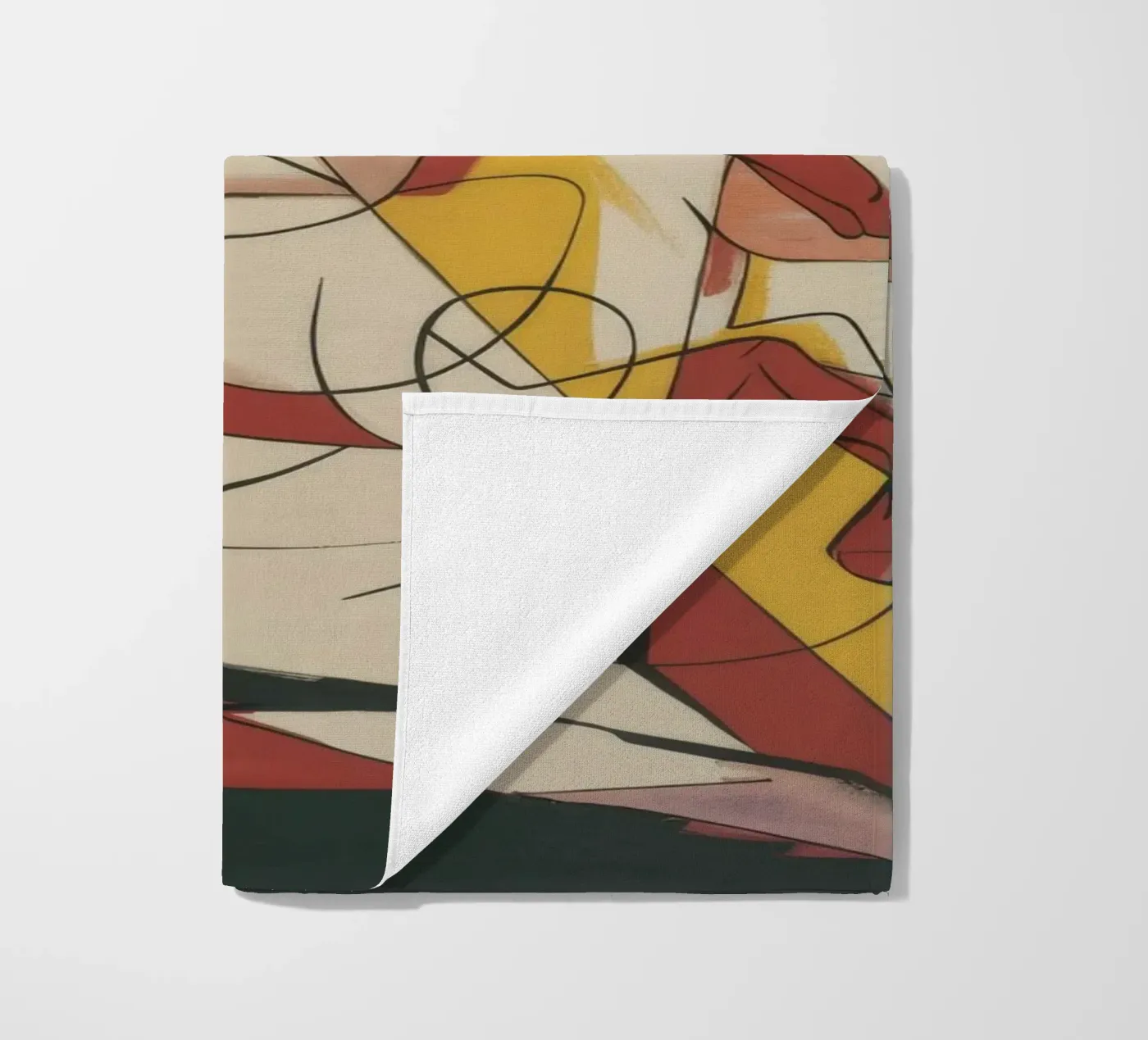 Energetic Creative Expression beach towel by Crimson Whisper