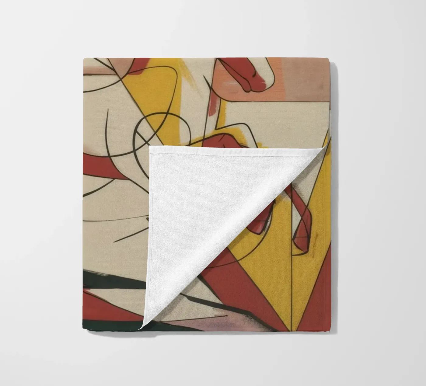 Energetic Creative Expression beach towel by Crimson Whisper