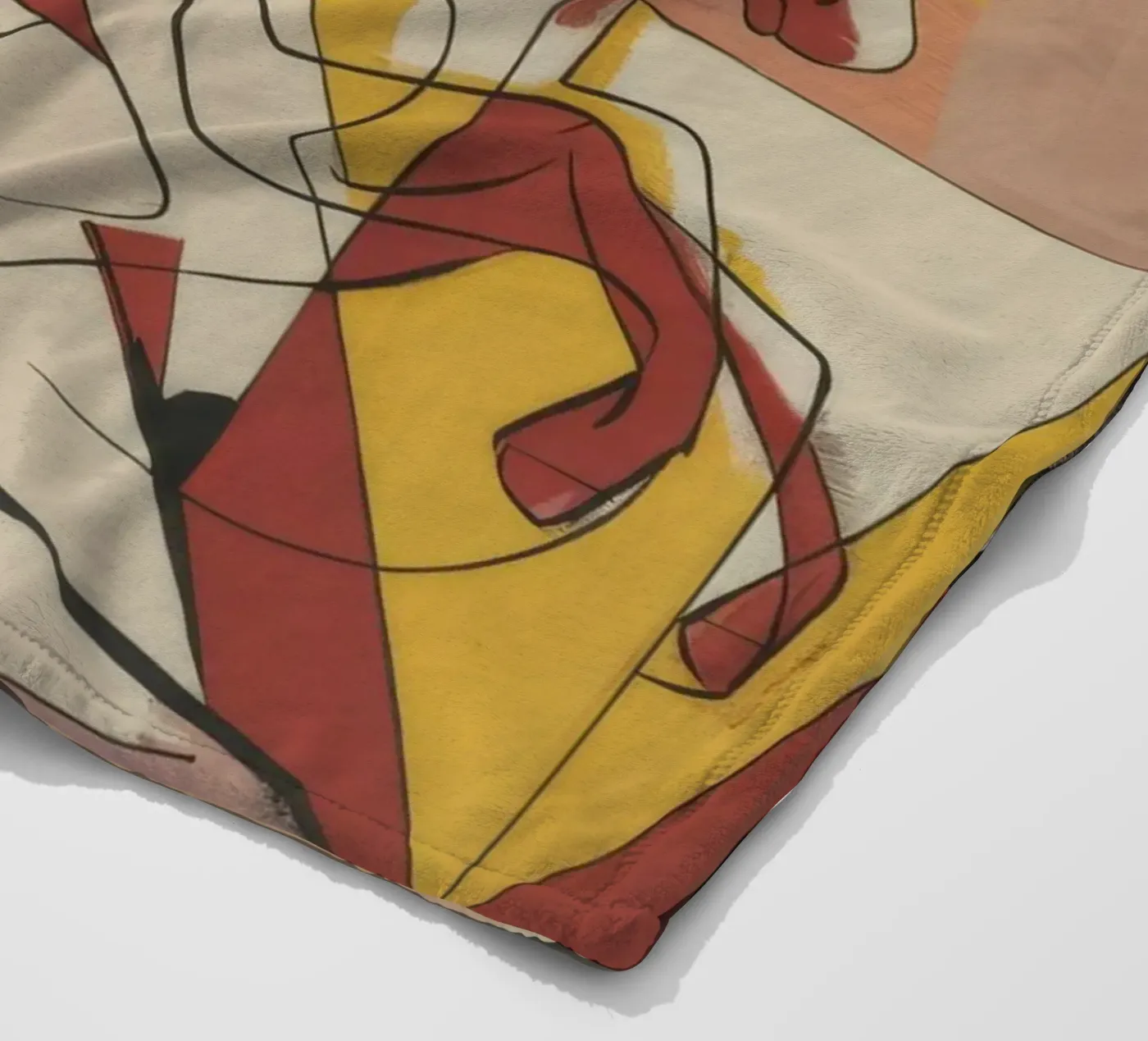 Energetic Creative Expression fleece blanket by Crimson Whisper