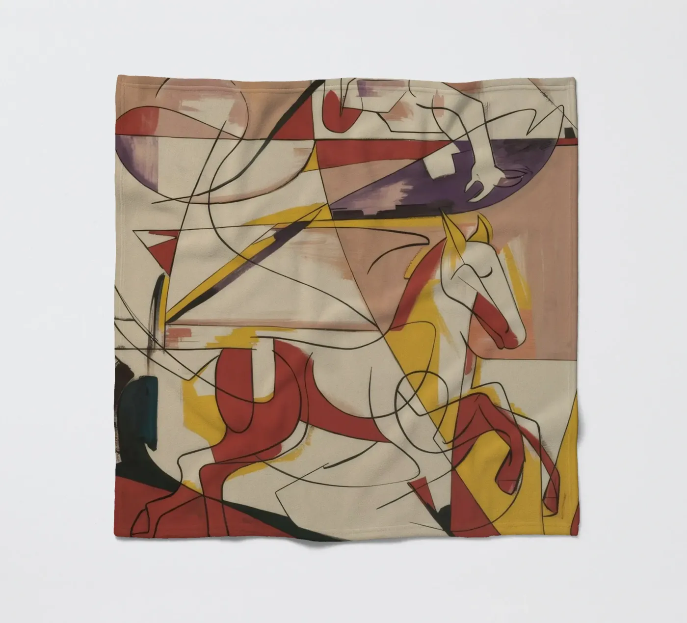 Energetic Creative Expression fleece blanket by Crimson Whisper