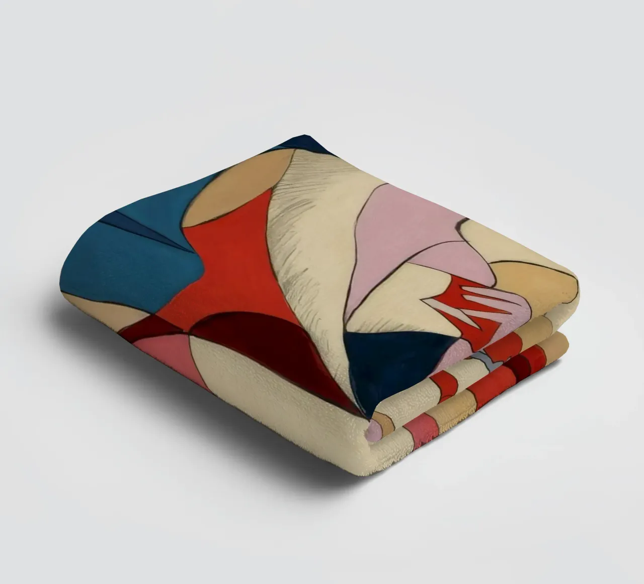 Passionate Artistic Embrace towel by Crimson Whisper