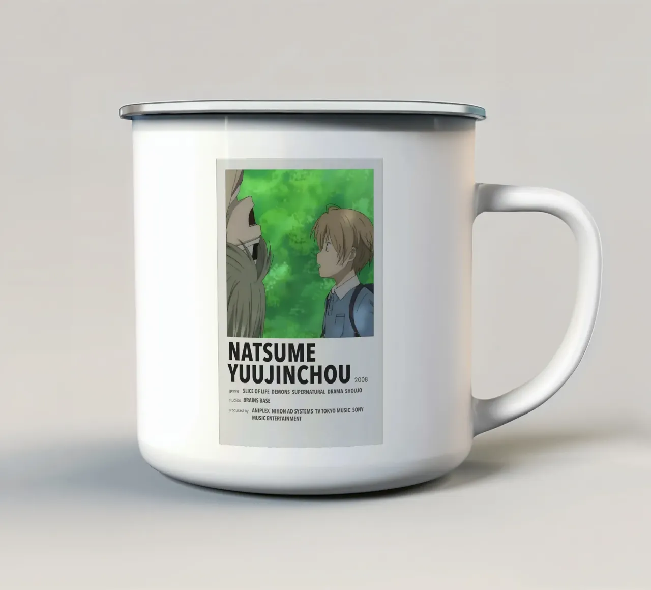 NATSUME YUUJINCHOU  2008 tazza in smalto da Totoya