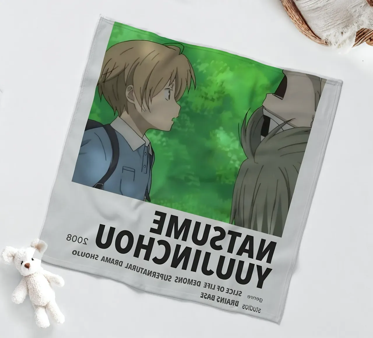 NATSUME YUUJINCHOU  2008 fleece blanket by Totoya