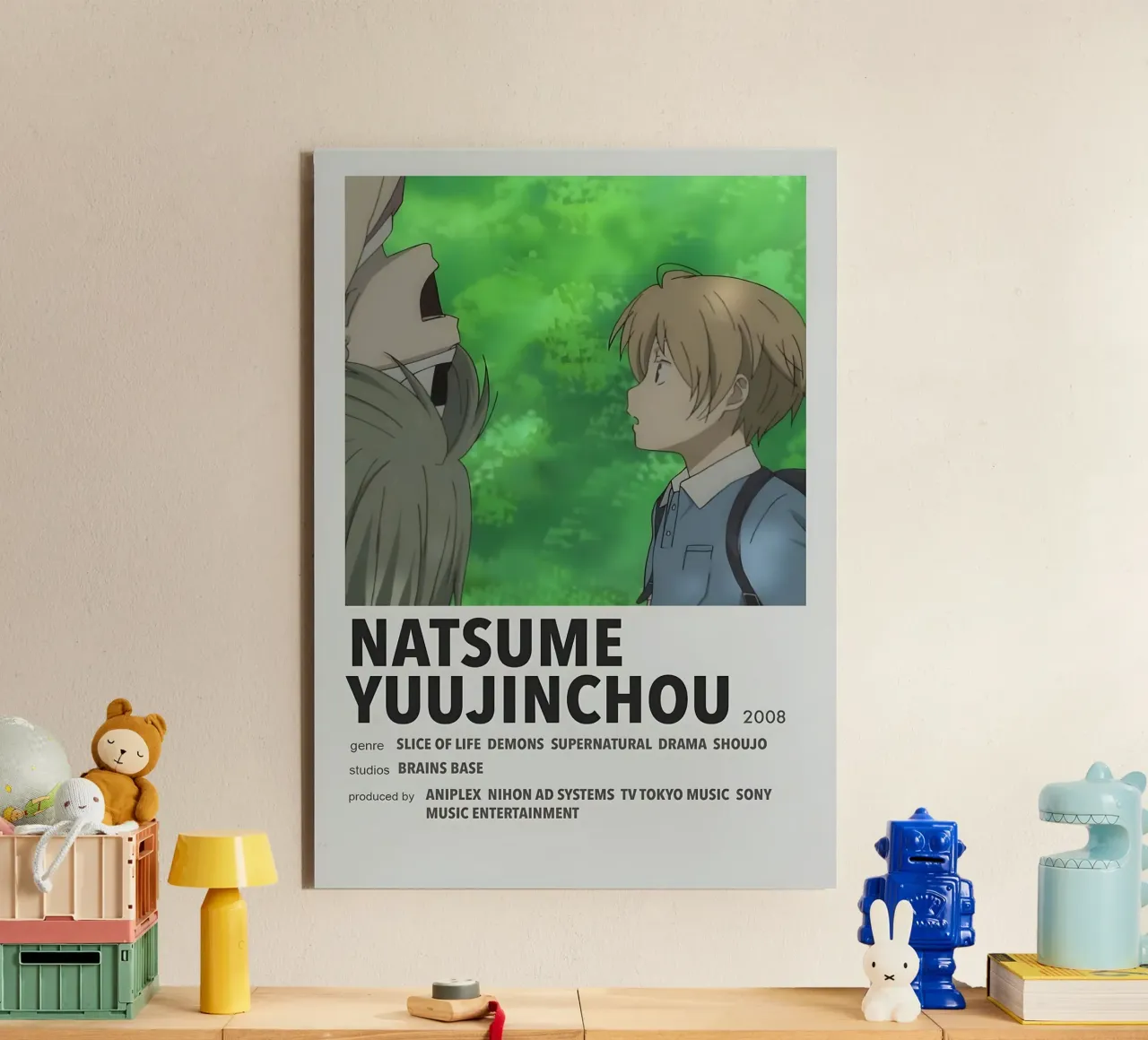 NATSUME YUUJINCHOU  2008 Alu-Dibond von Totoya