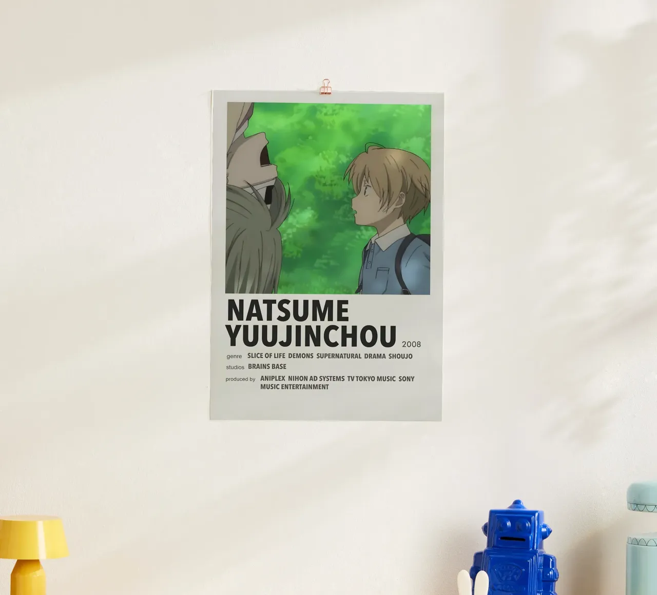 NATSUME YUUJINCHOU  2008 carta hahnemühle da Totoya