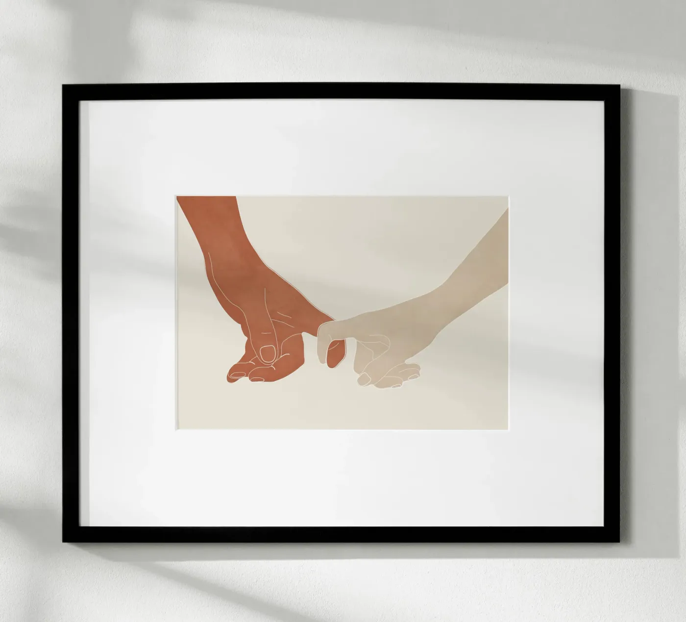 Holding On poster by Nadjaa