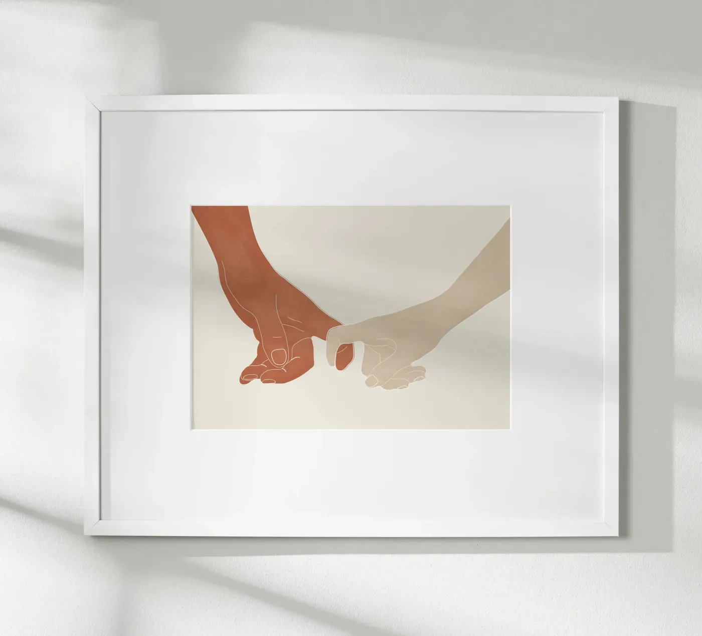 Holding On poster by Nadjaa