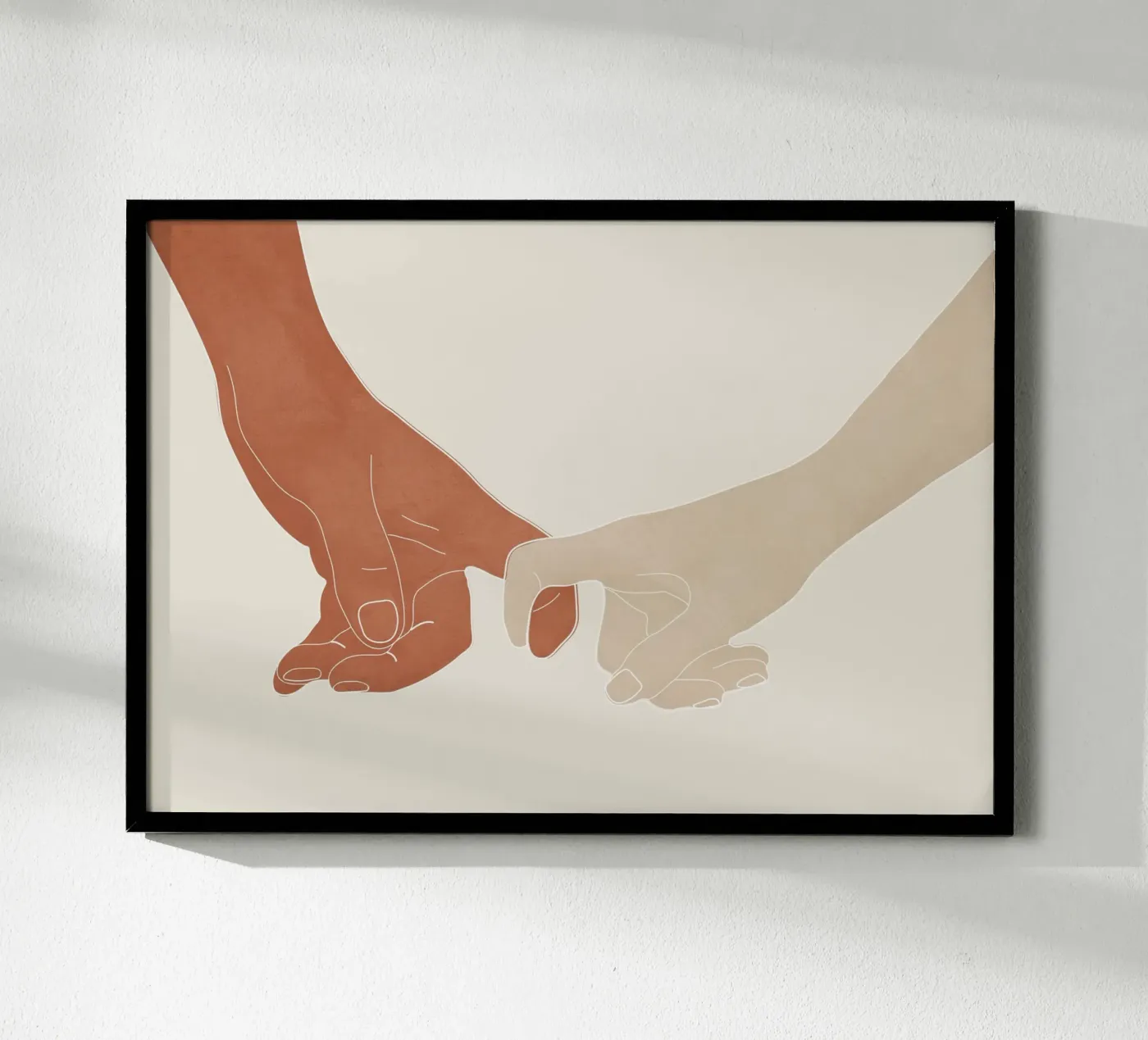 Holding On poster by Nadjaa