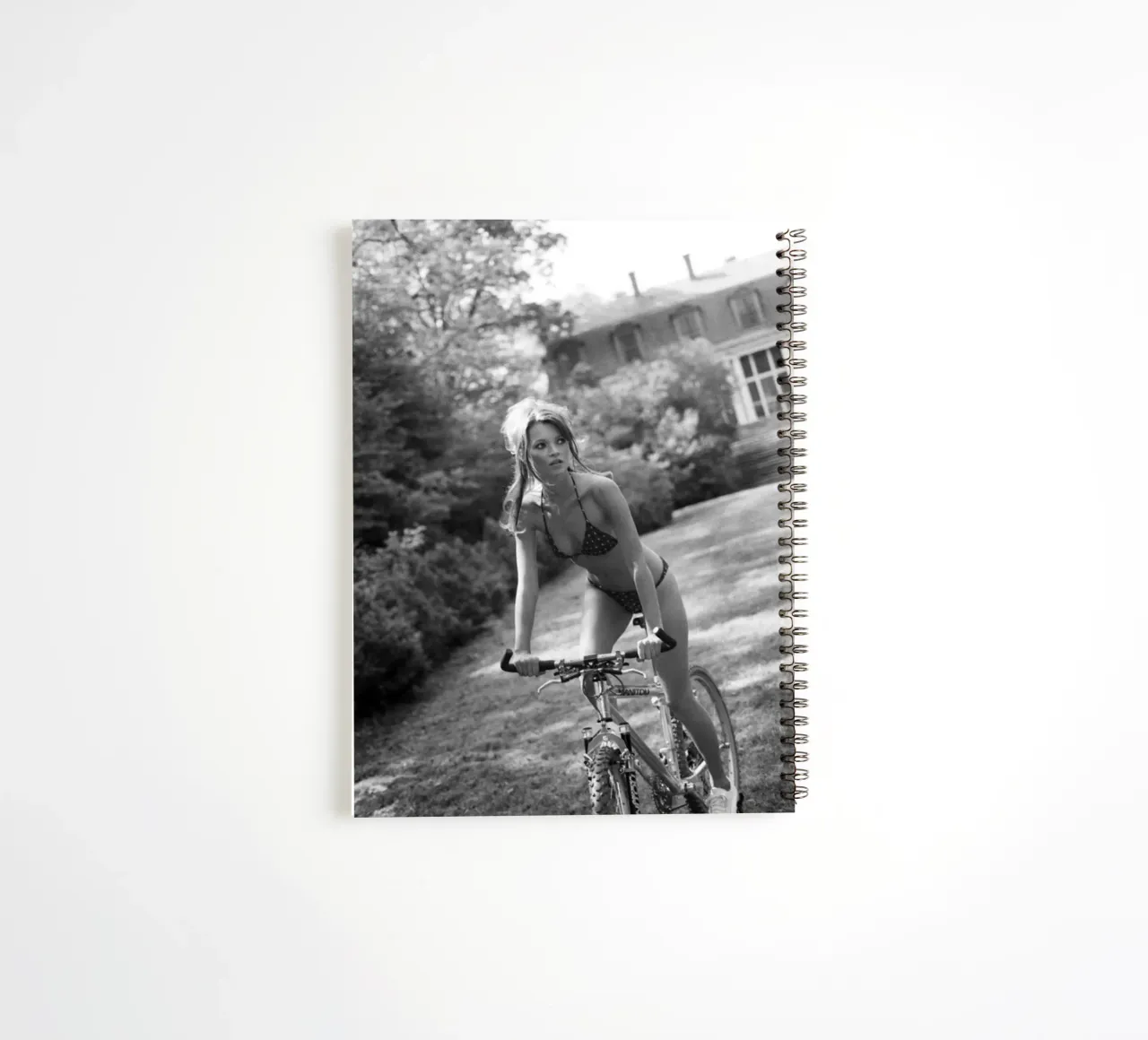 kate cyling In the Park spiral notebook by Alex happy shop