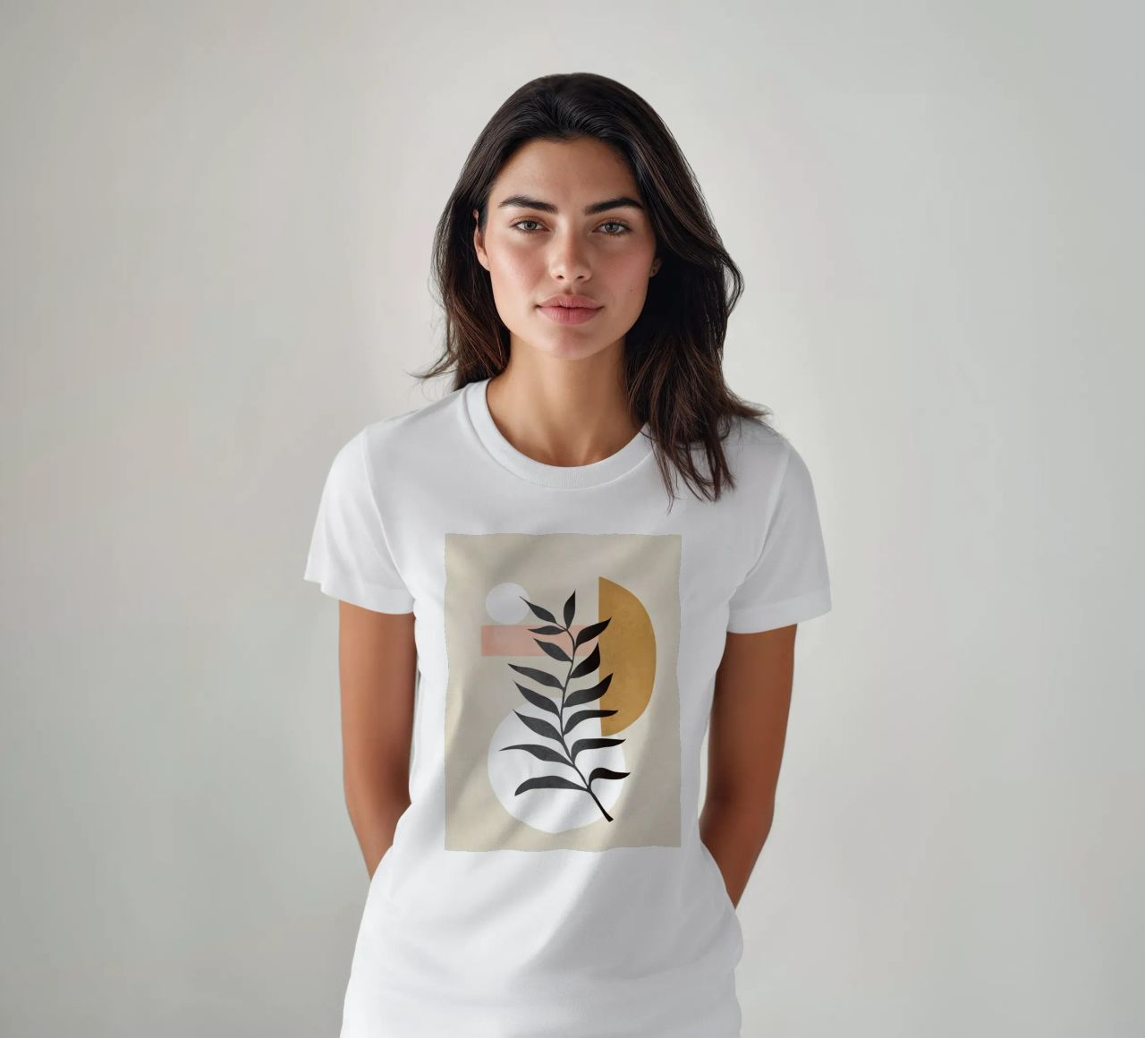 Minimal Abstract Shapes 16 t-shirt da Nadjaa