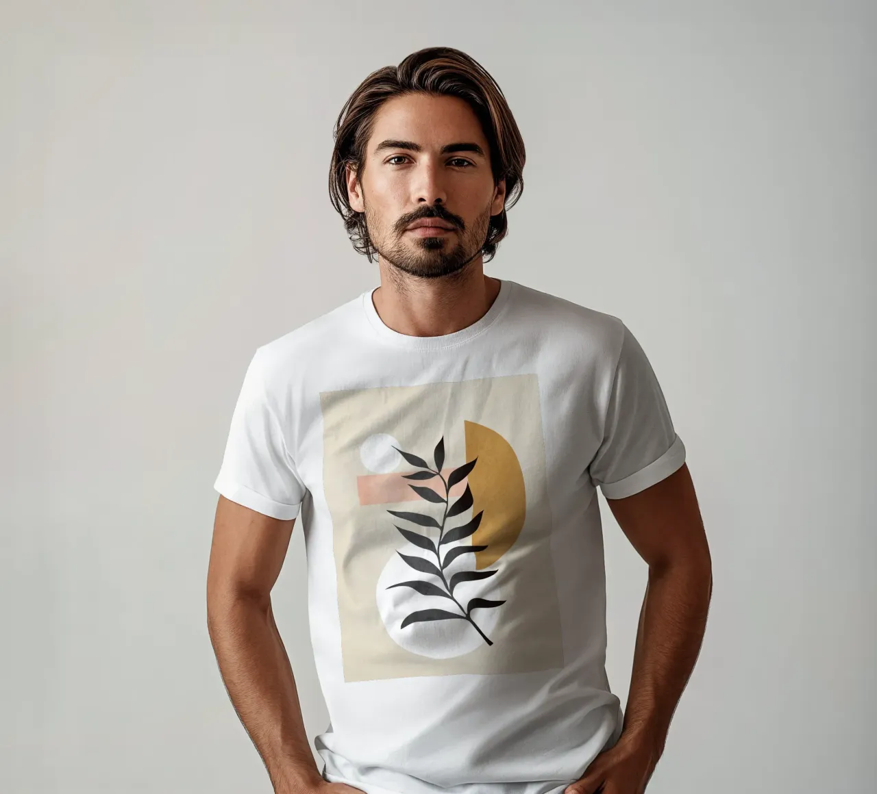 Minimal Abstract Shapes 16 t-shirt by Nadjaa