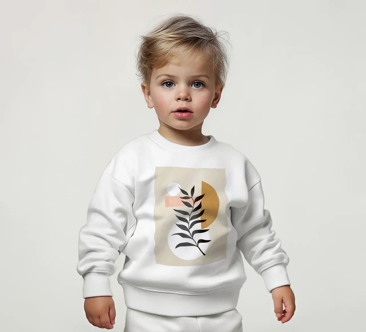 Minimal Abstract Shapes 16 sweat pour bébé de Nadjaa