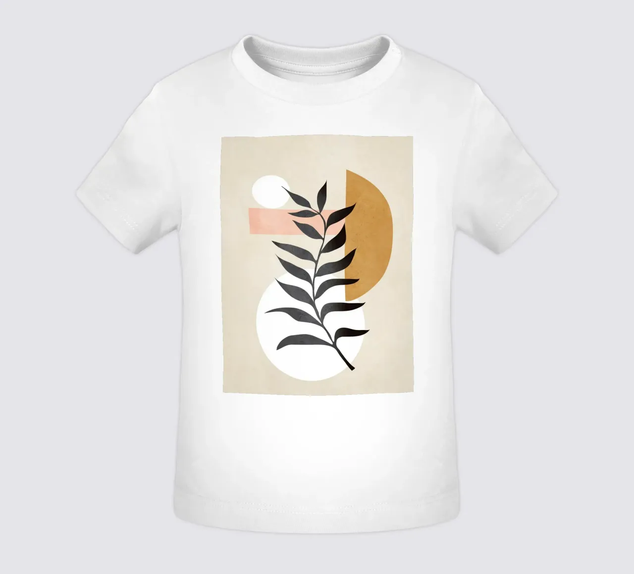 Minimal Abstract Shapes 16 baby t-shirt van Nadjaa