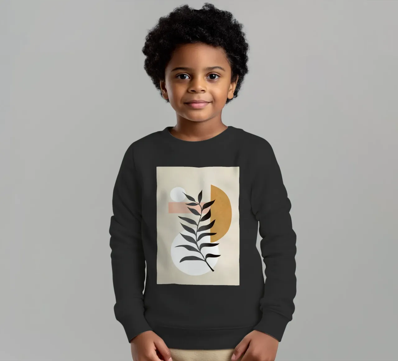 Minimal Abstract Shapes 16 felpa bambino da Nadjaa