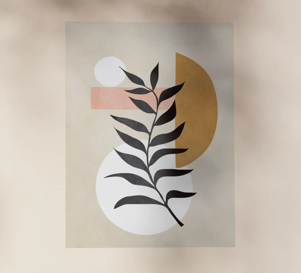Minimal Abstract Shapes 16 pellicola backlit da Nadjaa